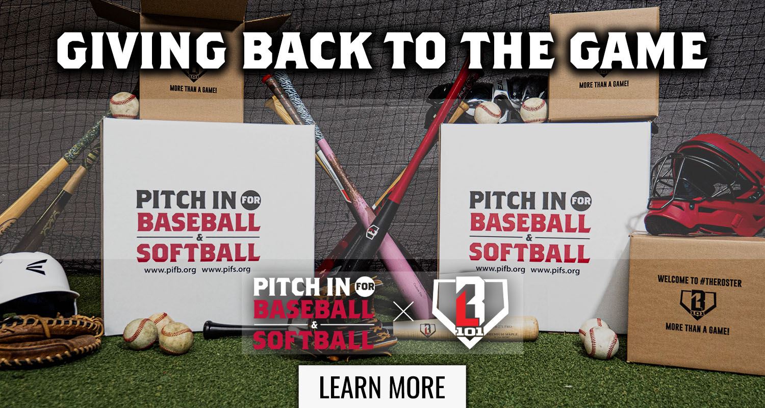 BASEBALL LIFESTYLE 101 PARTNERS WITH PITCH IN FOR BASEBALL AND SOFTBAL