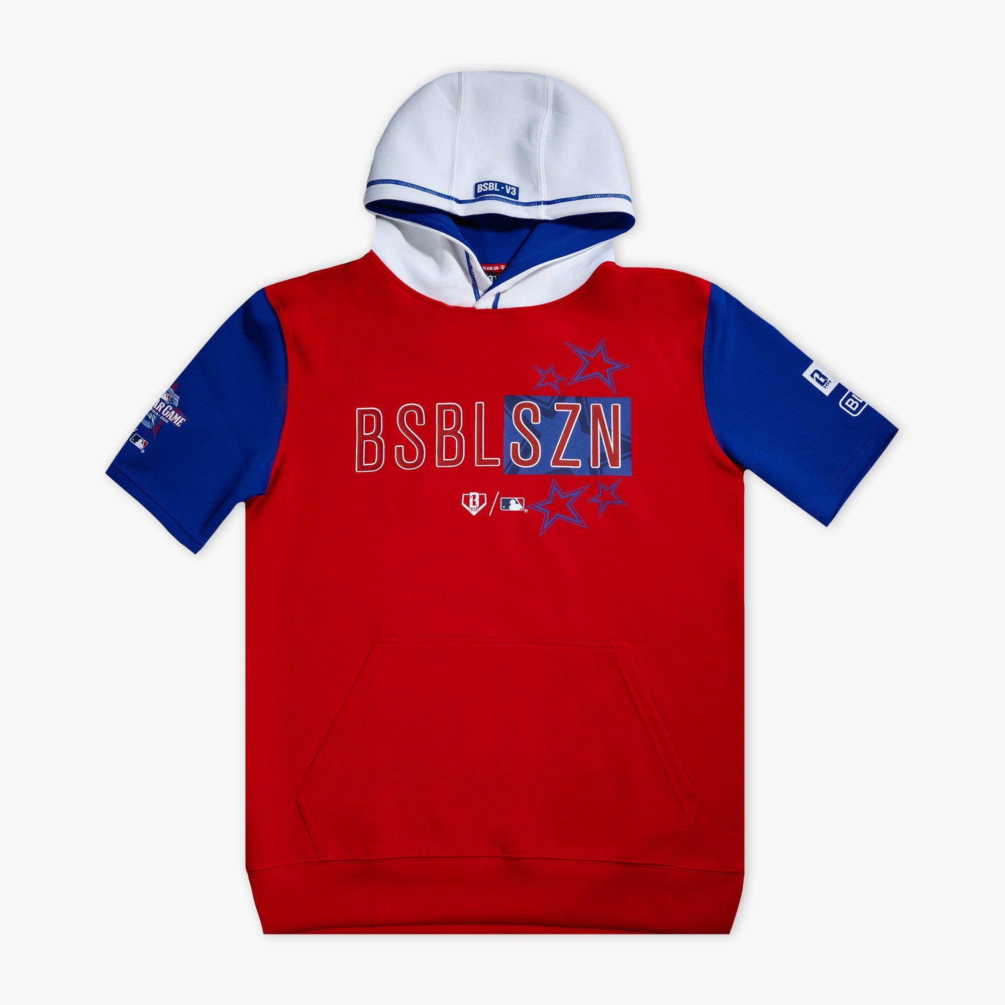 BL101 All-Star BSBL-SZN V3 Short Sleeve Youth Hoodie - Baseball