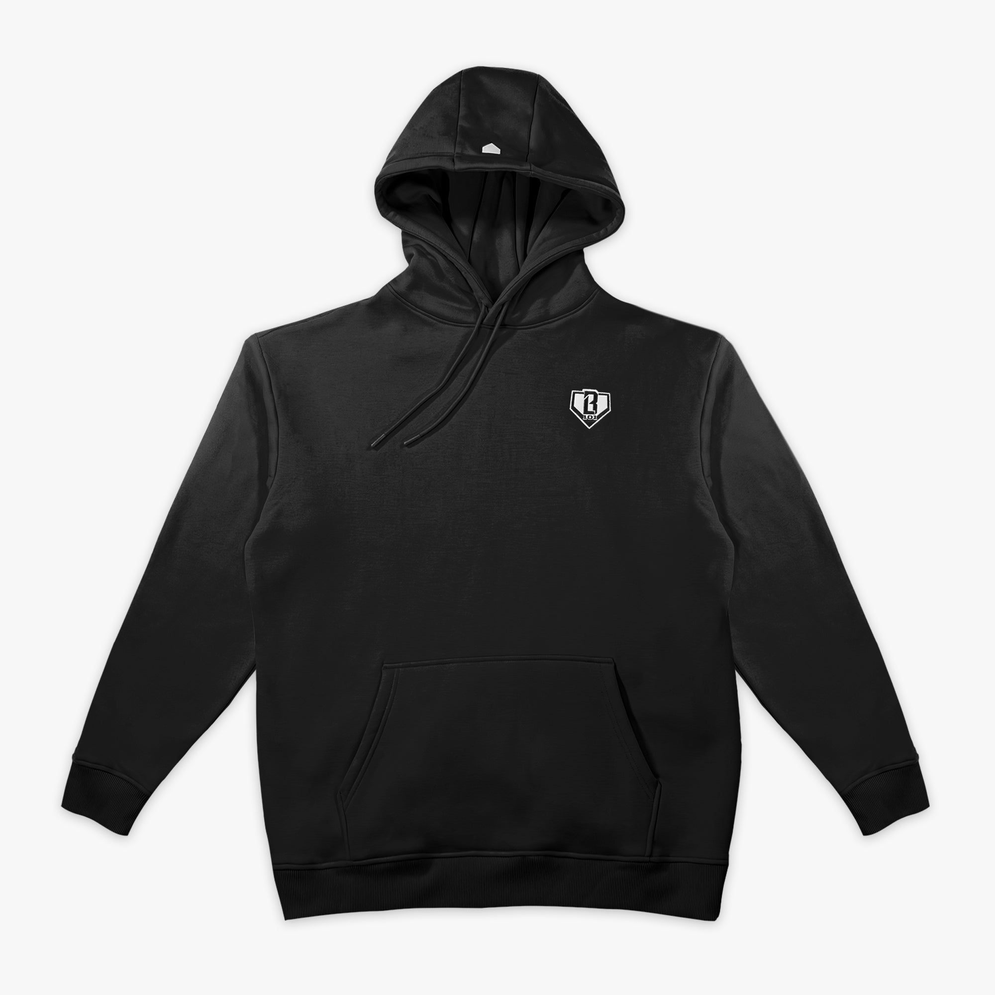 Baseline Hoodie - Black - Baseball Lifestyle 101