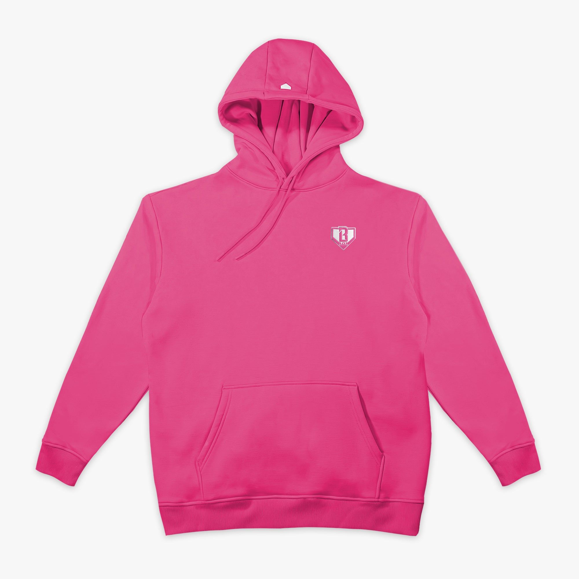 Baseline Hoodie - Pink - Baseball Lifestyle 101
