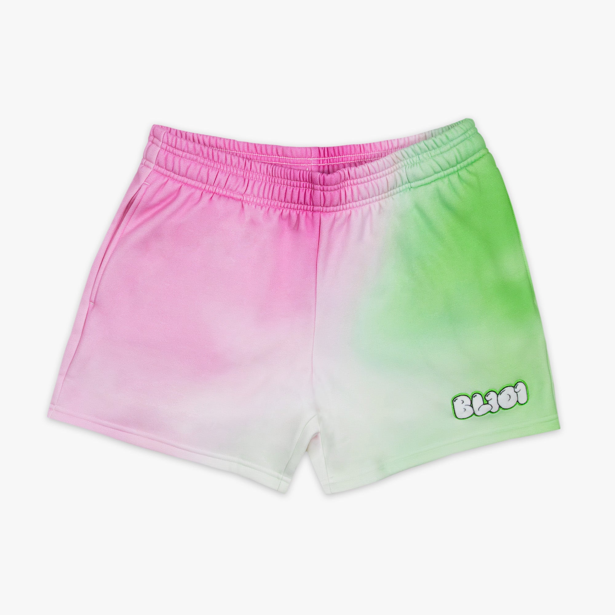 Cotton Candy Youth Sweatshorts - Sour Apple - Baseball Lifestyle 101