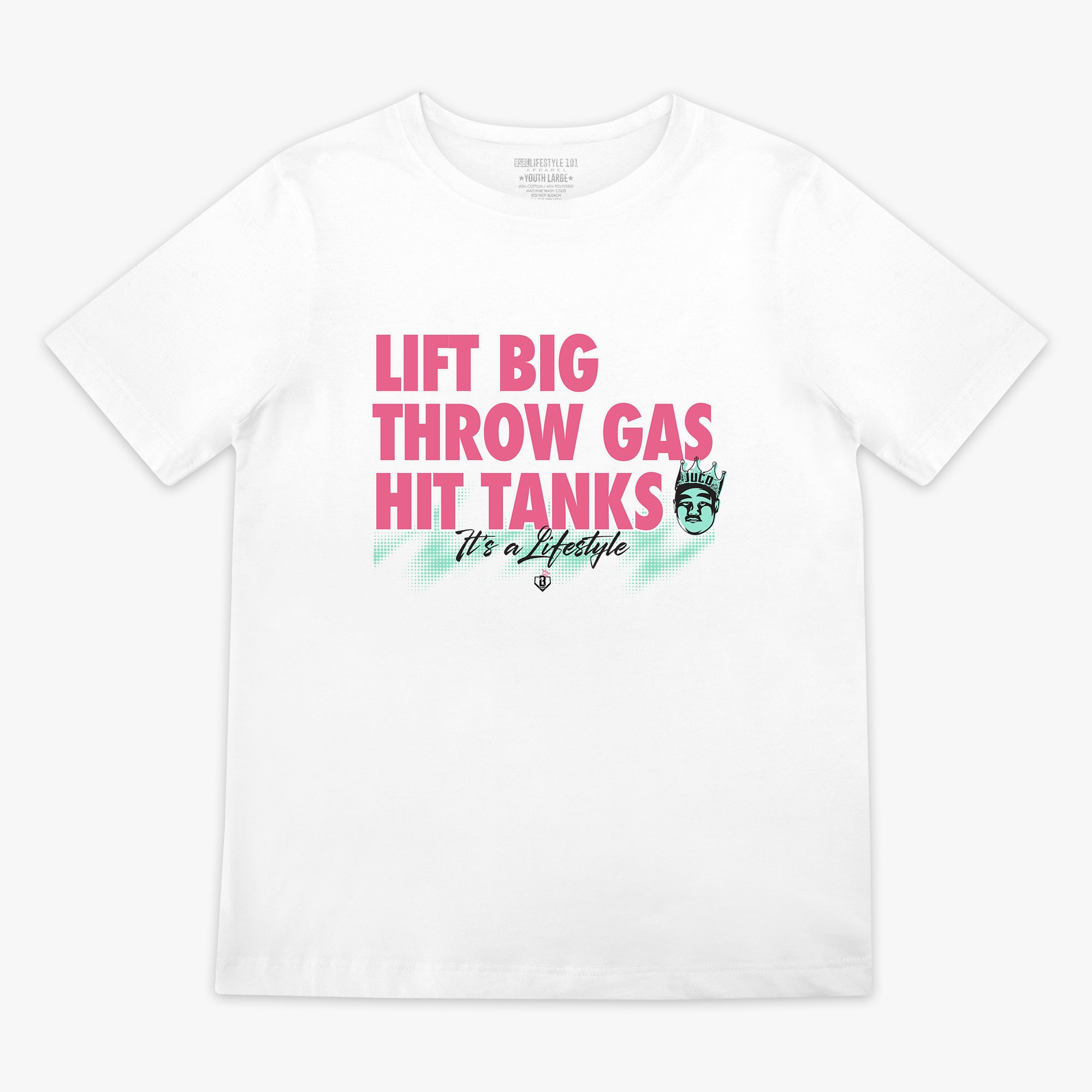 Hit Tanks Youth Tee - Baseball Lifestyle 101