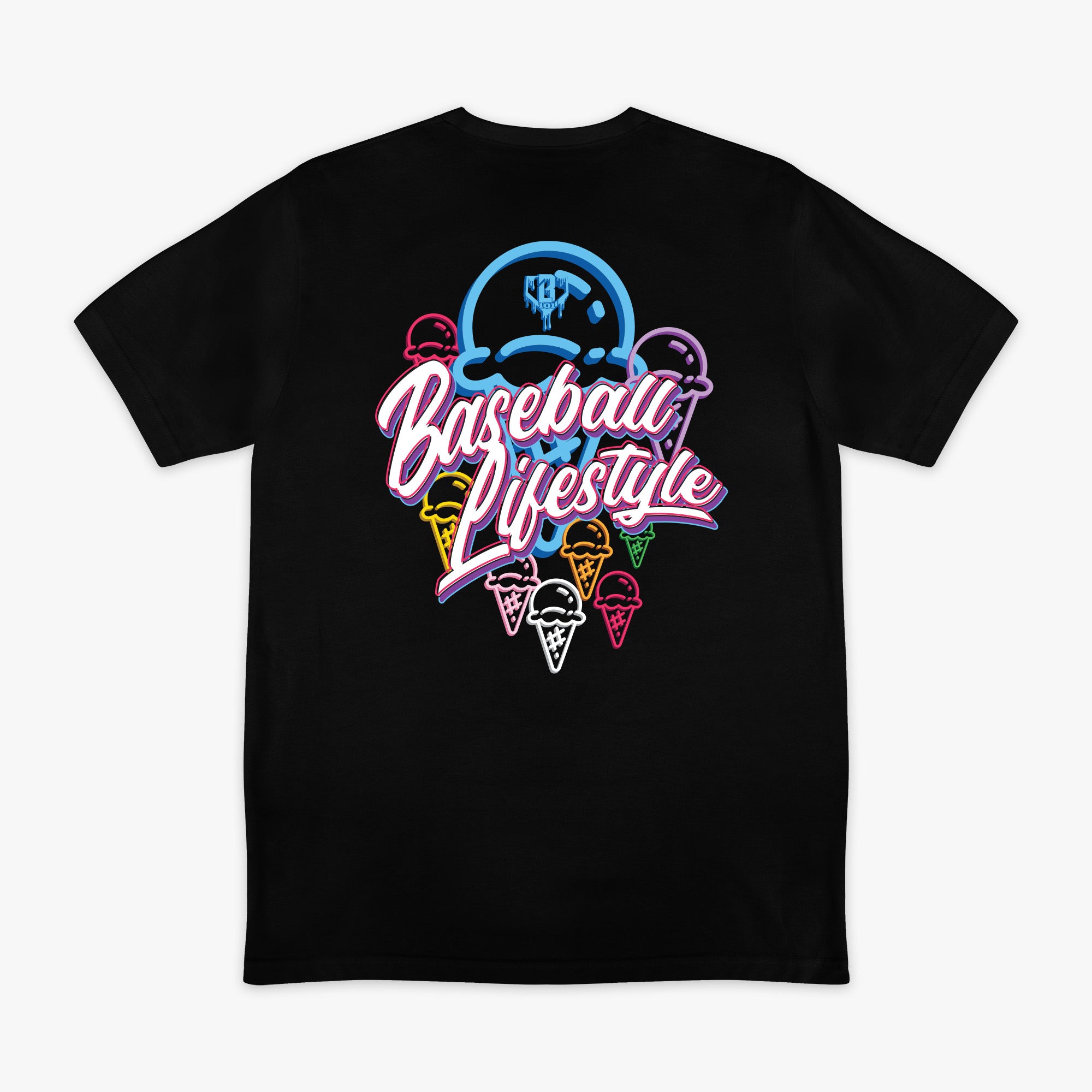 Ice Cream Tee - Scoops - Baseball Lifestyle 101