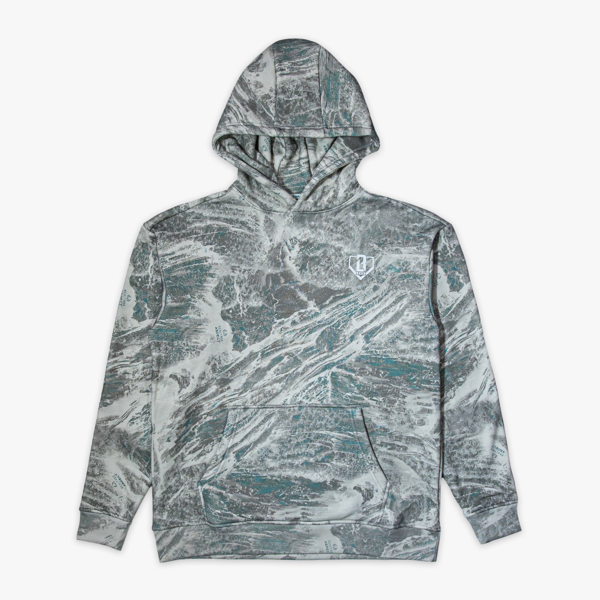 Realtree Baseline Youth Hoodie - Arctic - Baseball Lifestyle 101
