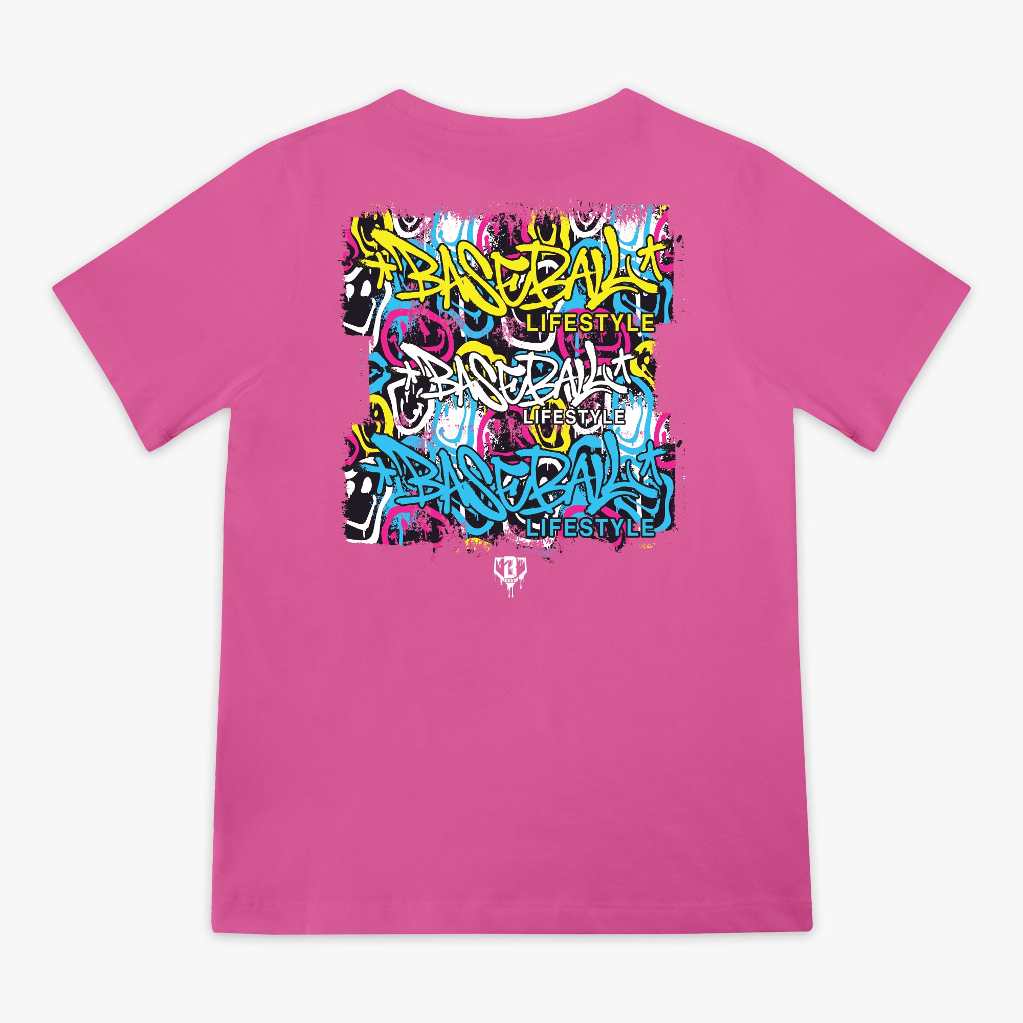 Smiley Slugger Youth Tee - Baseball Lifestyle 101