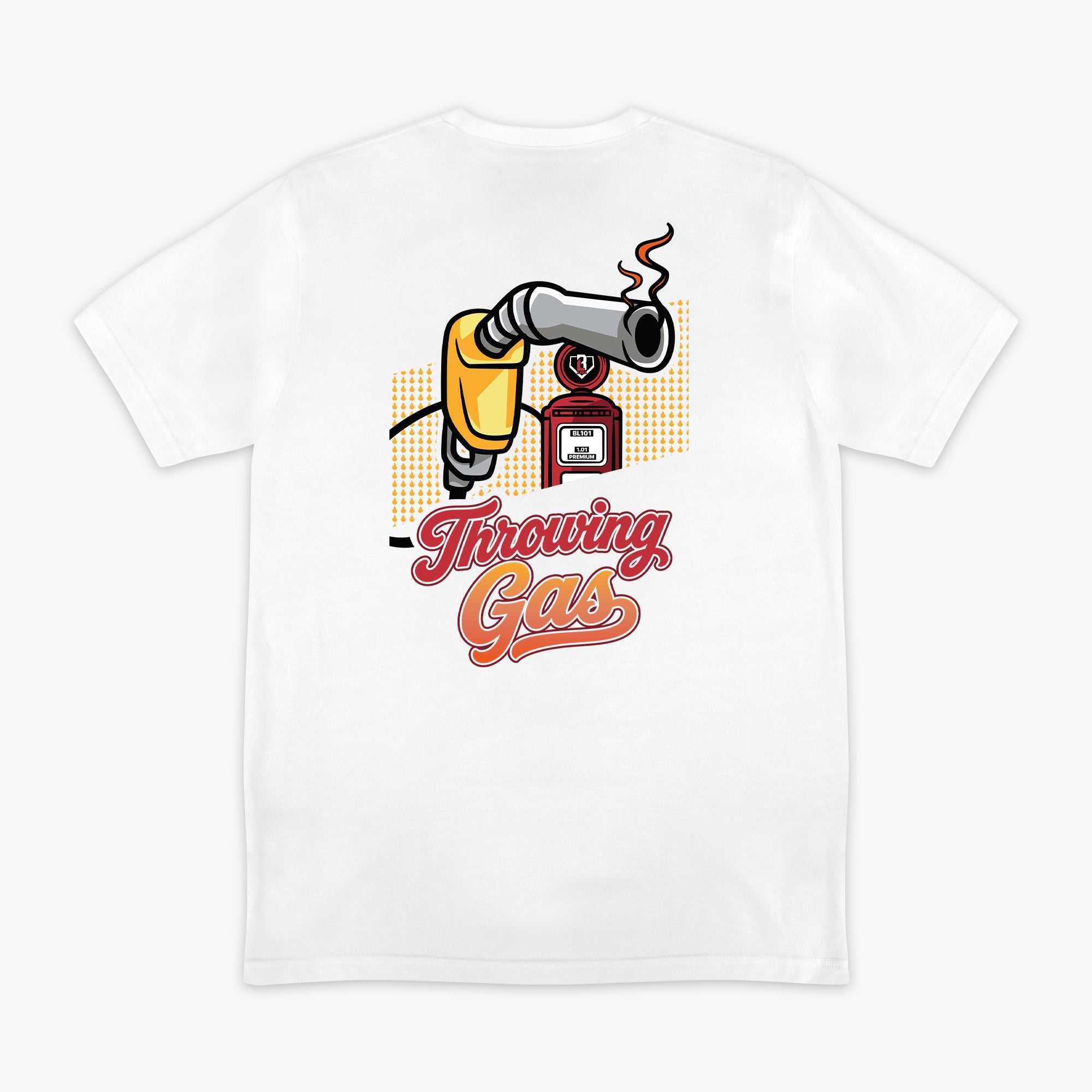 GAS Tシャツ flexwitme fuckmylife swag OKM Throwing Gas Tee - Baseball Lifestyle 101