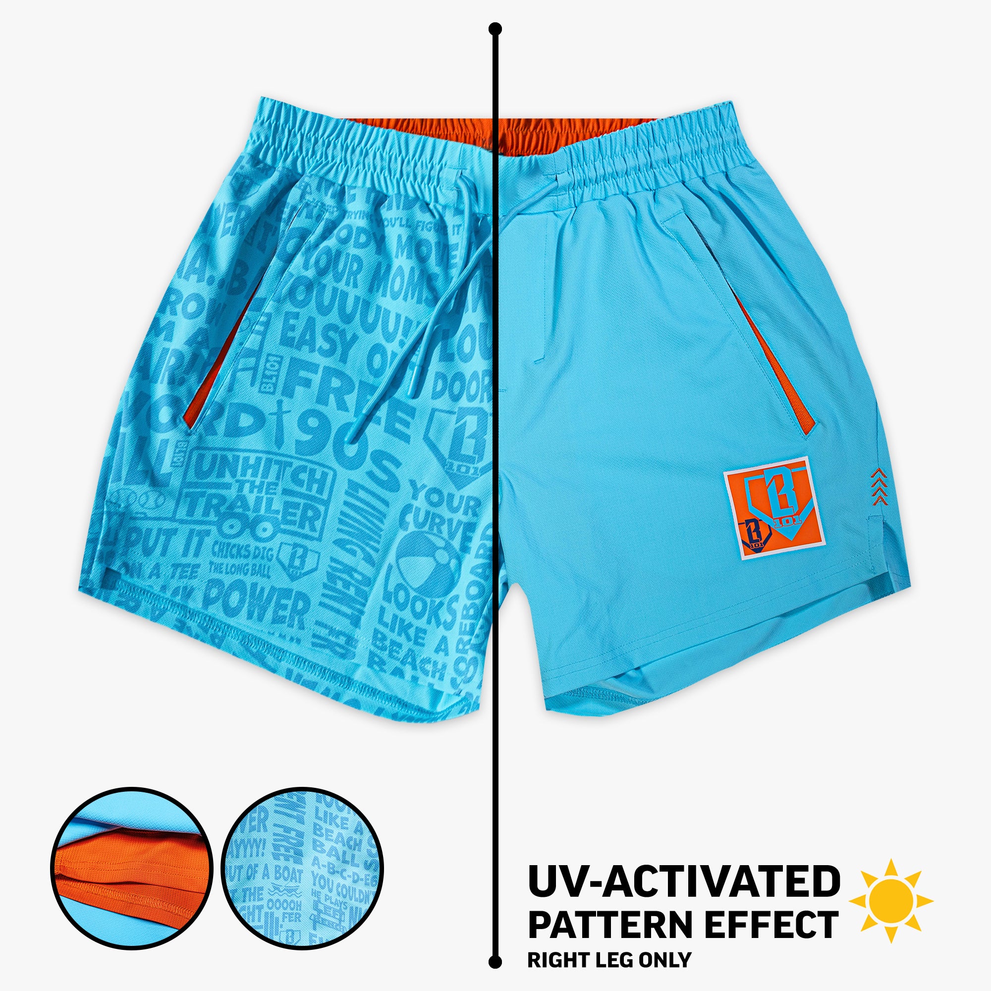 UVChangeup Trash Talk Youth Shorts - Baseball Lifestyle 101