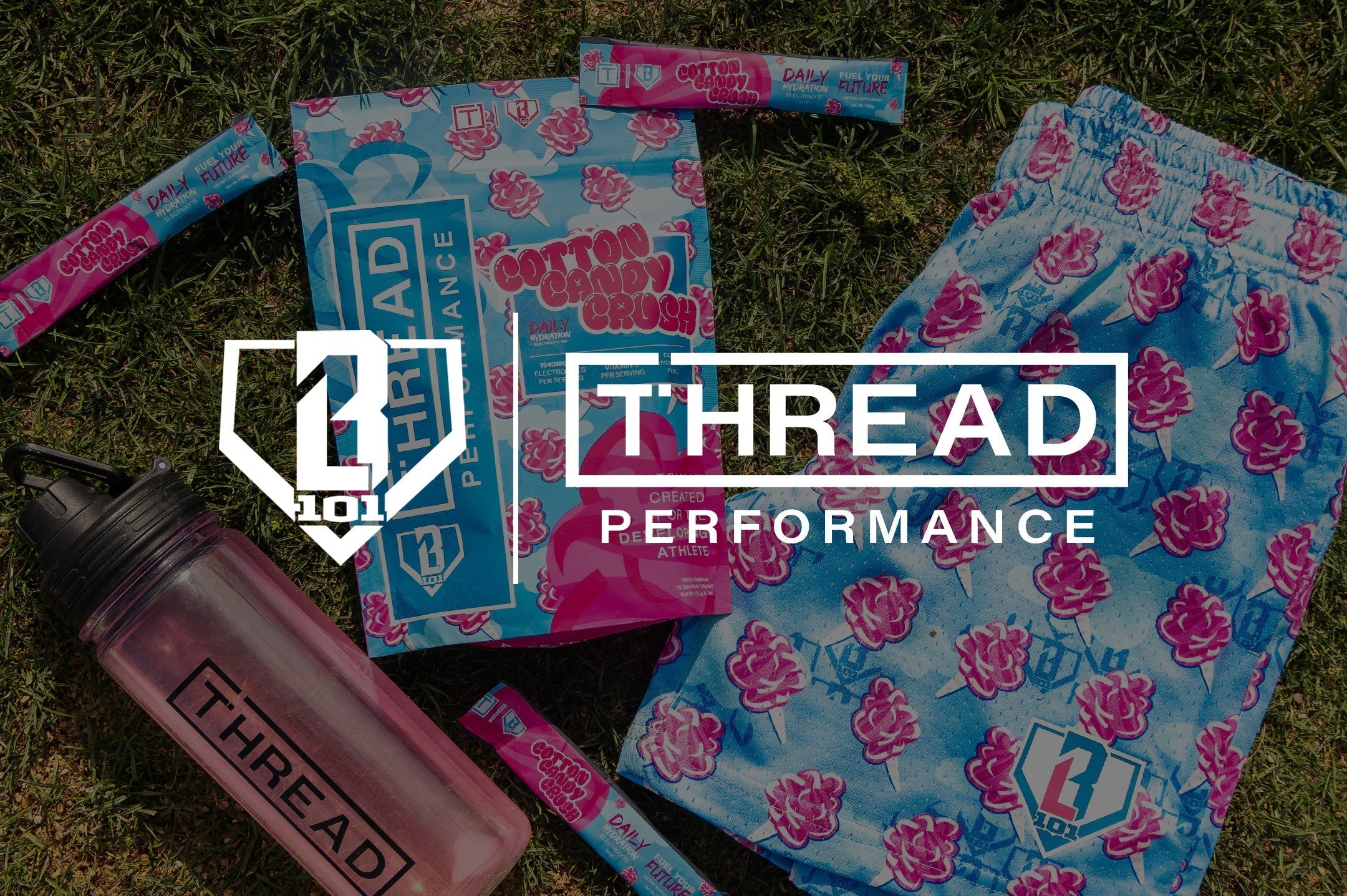 BL101 x Thread Performance: Introducing Cotton Candy Crush Daily Hydration