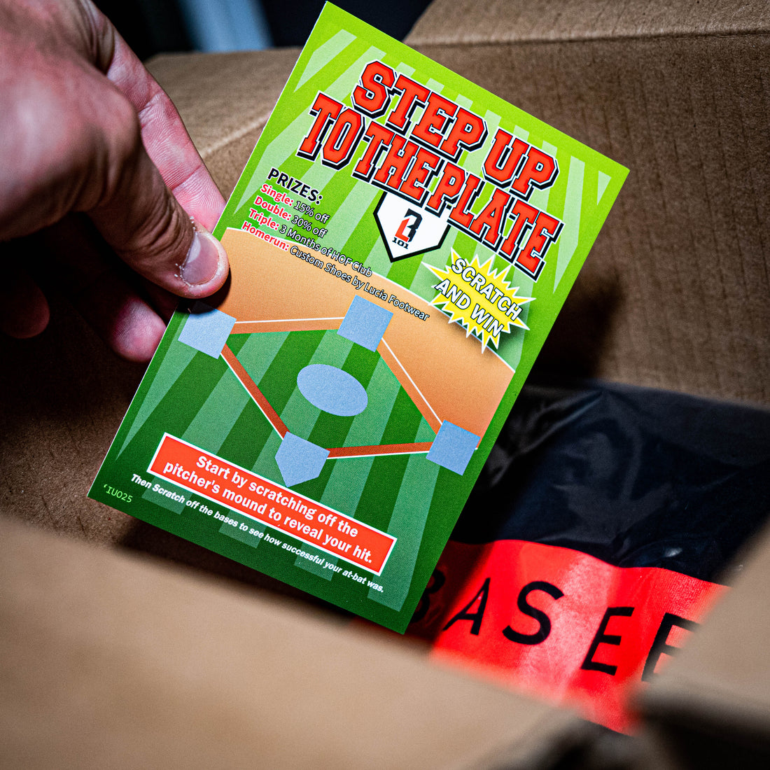 Step Up to the Plate Scratch Off Sweepstakes