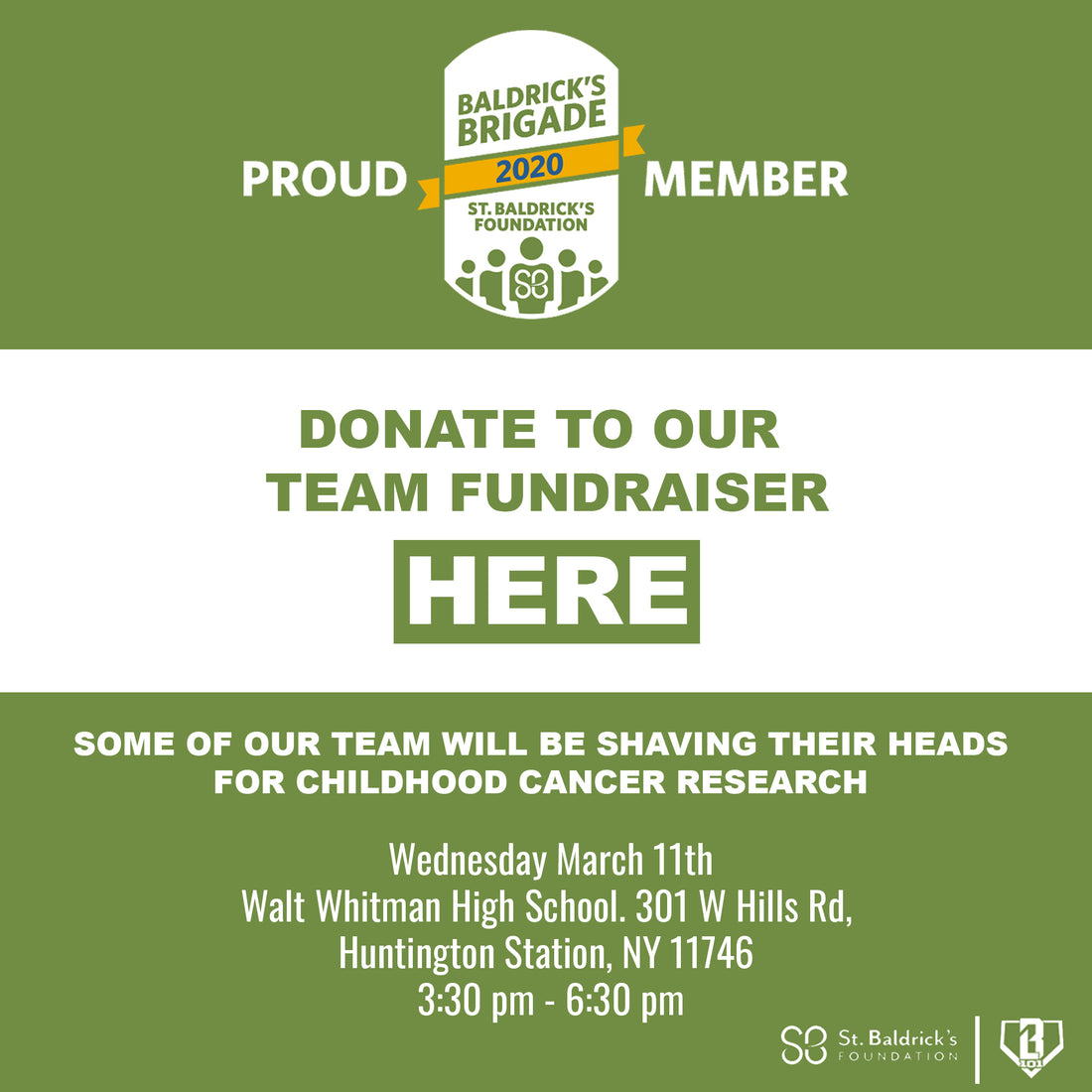 St. Baldrick's Day 2020