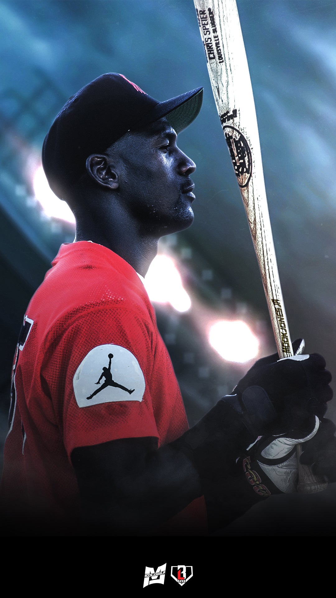 Wallpaper Wednesday - MJ Baseball Story