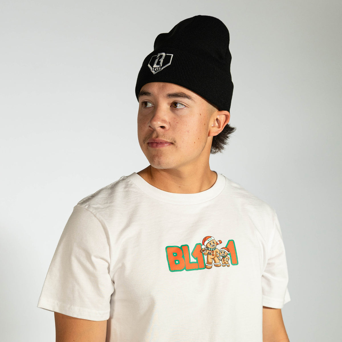 Black Baseline Beanie beanie