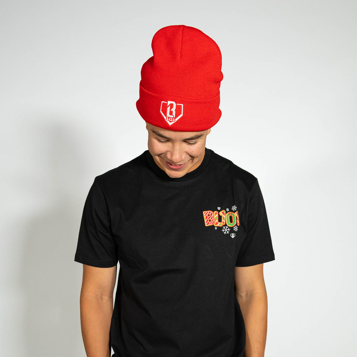 Red Baseline Beanie beanie