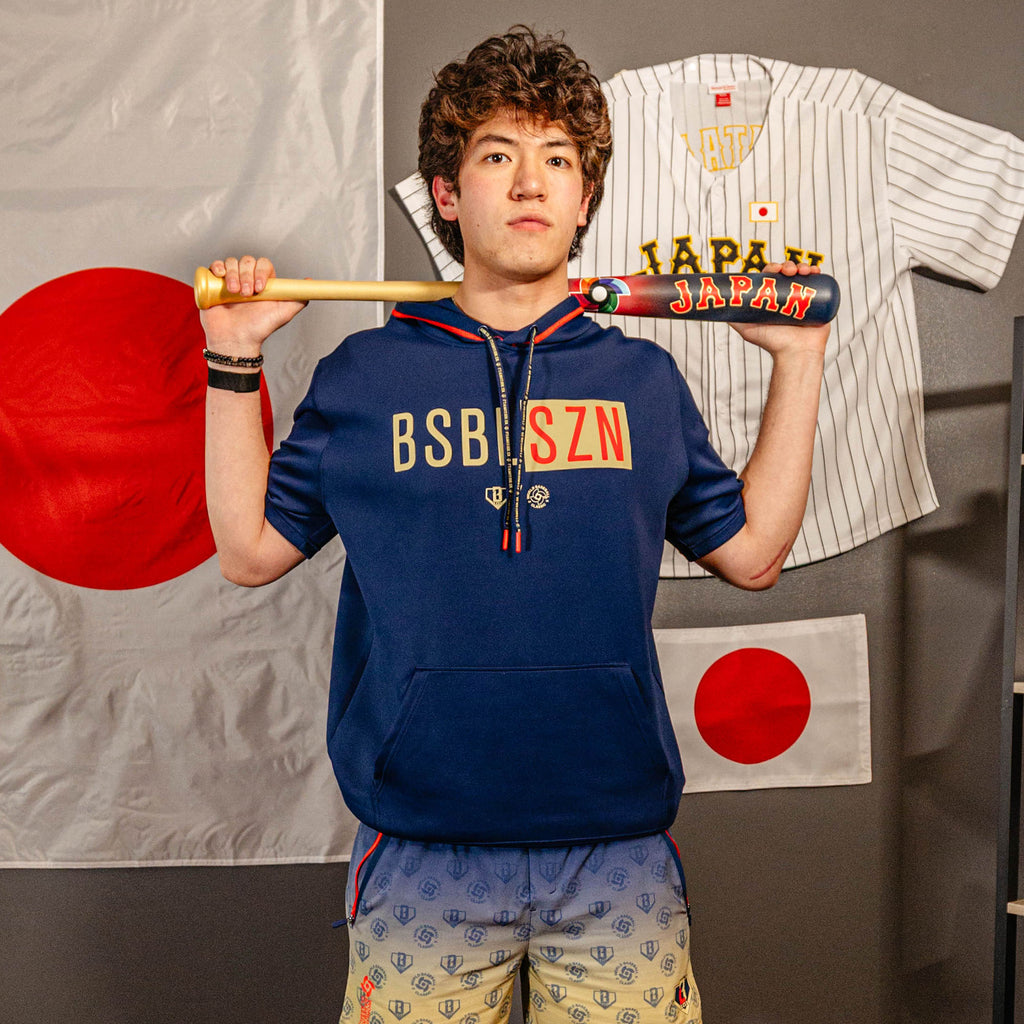 BSBL-SZN Youth Short Sleeve Hoodie V3 - Japan