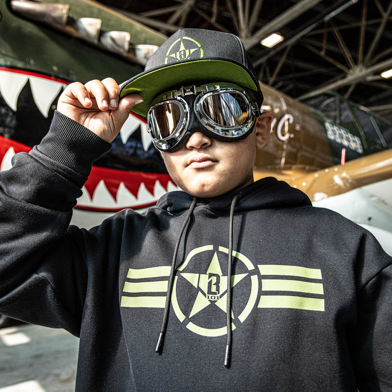 Field General Snapback - Army Green/Bone