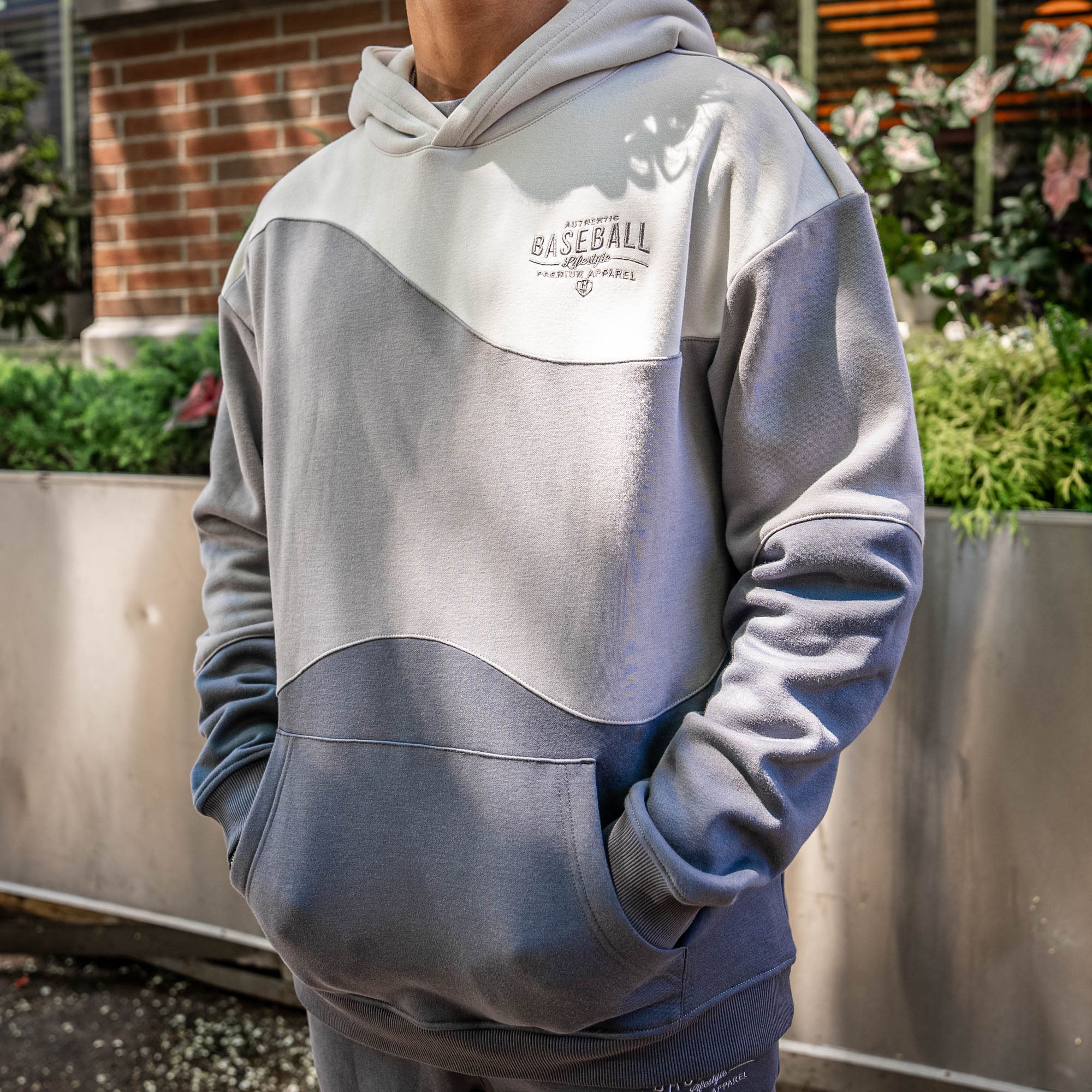 BSBL Wave Hoodie - Cool Gray – Baseball Lifestyle 101