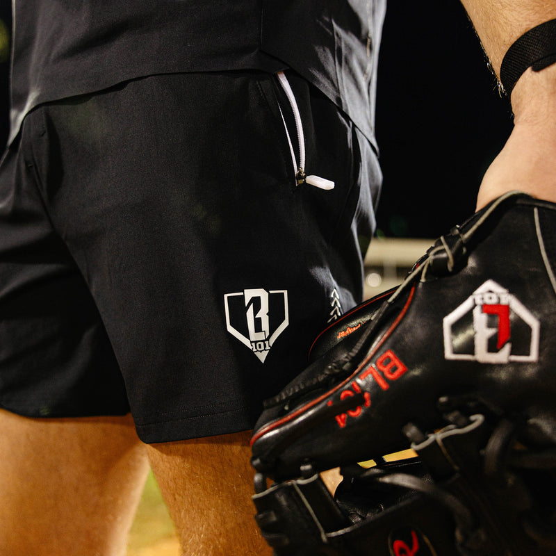 Pro Series Youth Shorts V2 with Liner - Black/White