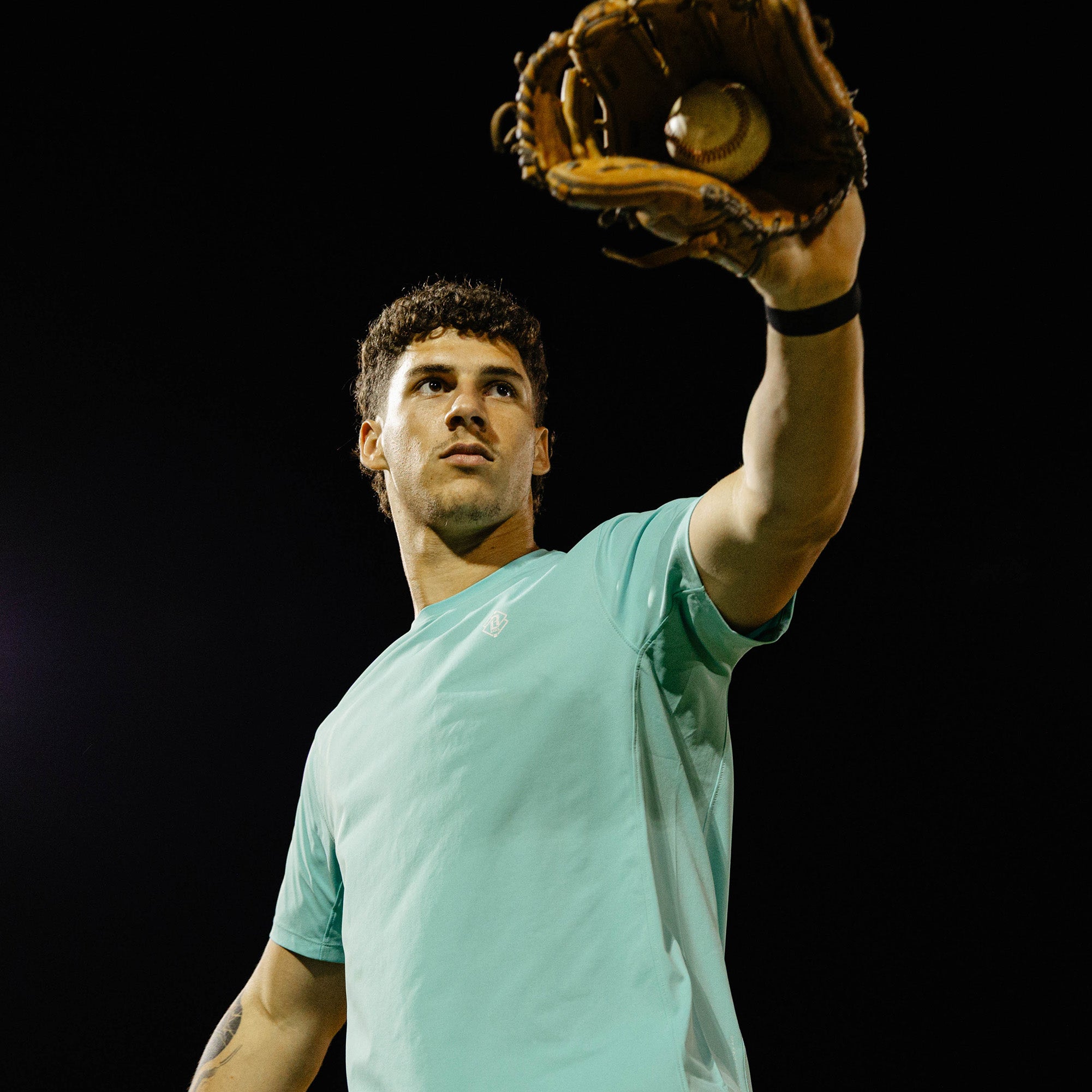Diamond Tech Vented Tee - Teal - Baseball Lifestyle 101