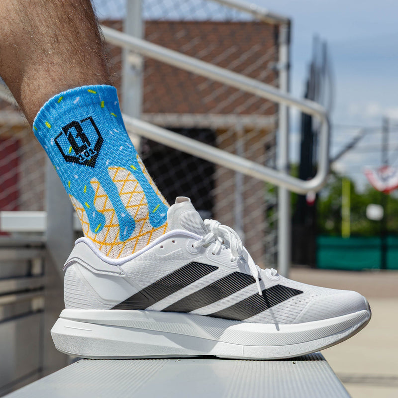 Ice Cream Performance Socks 3-Pack - Berry