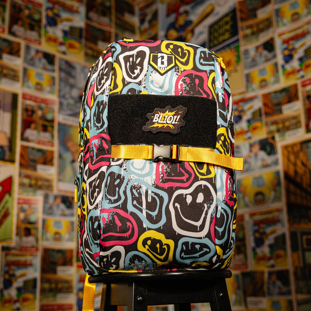 Black patch with "Comic Book" design — product view