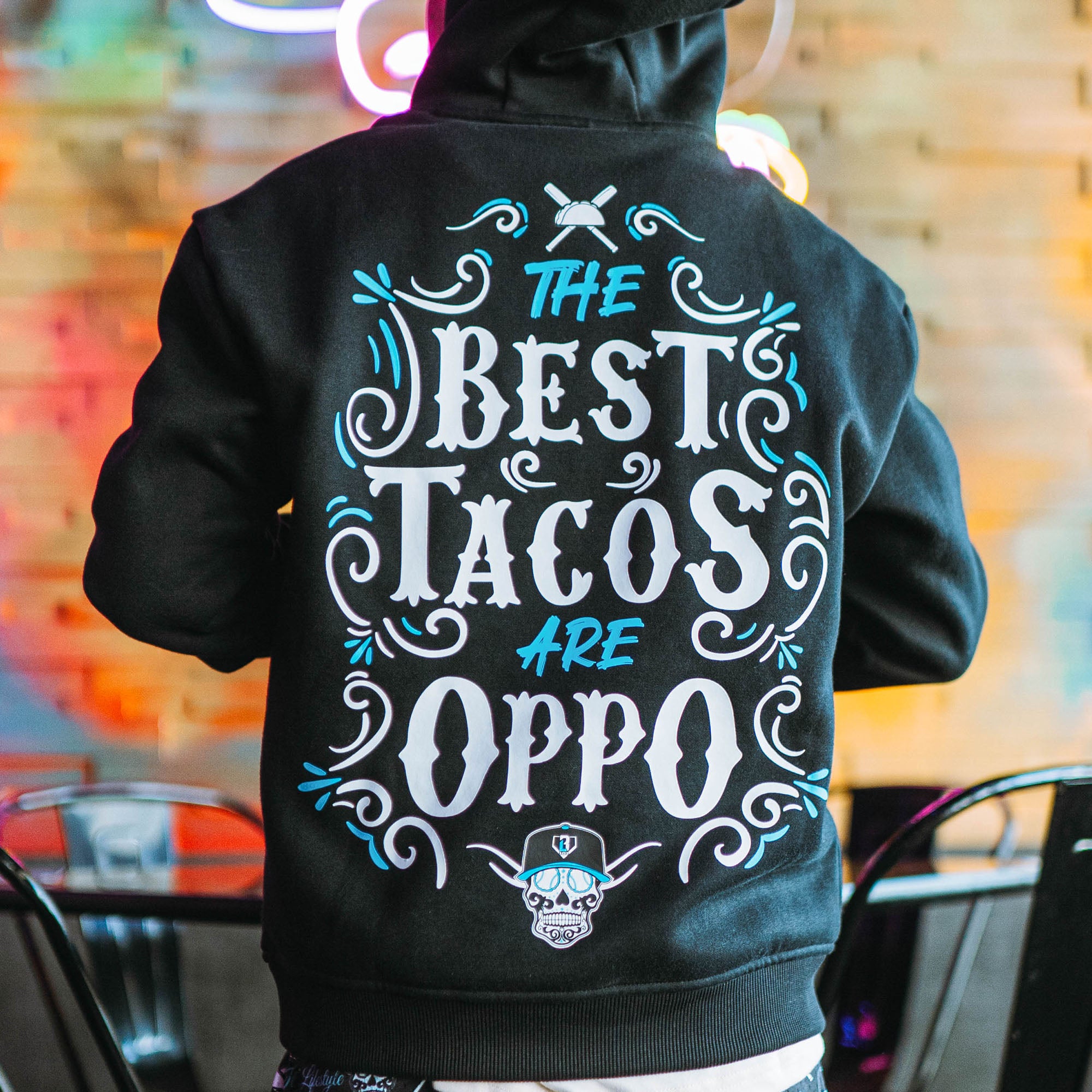 トップス BTS VETEMENTS19AW VEGETARIAN TACO HOODIE Best Tacos Are Oppo Youth Hoodie - Baseball Lifestyle 101