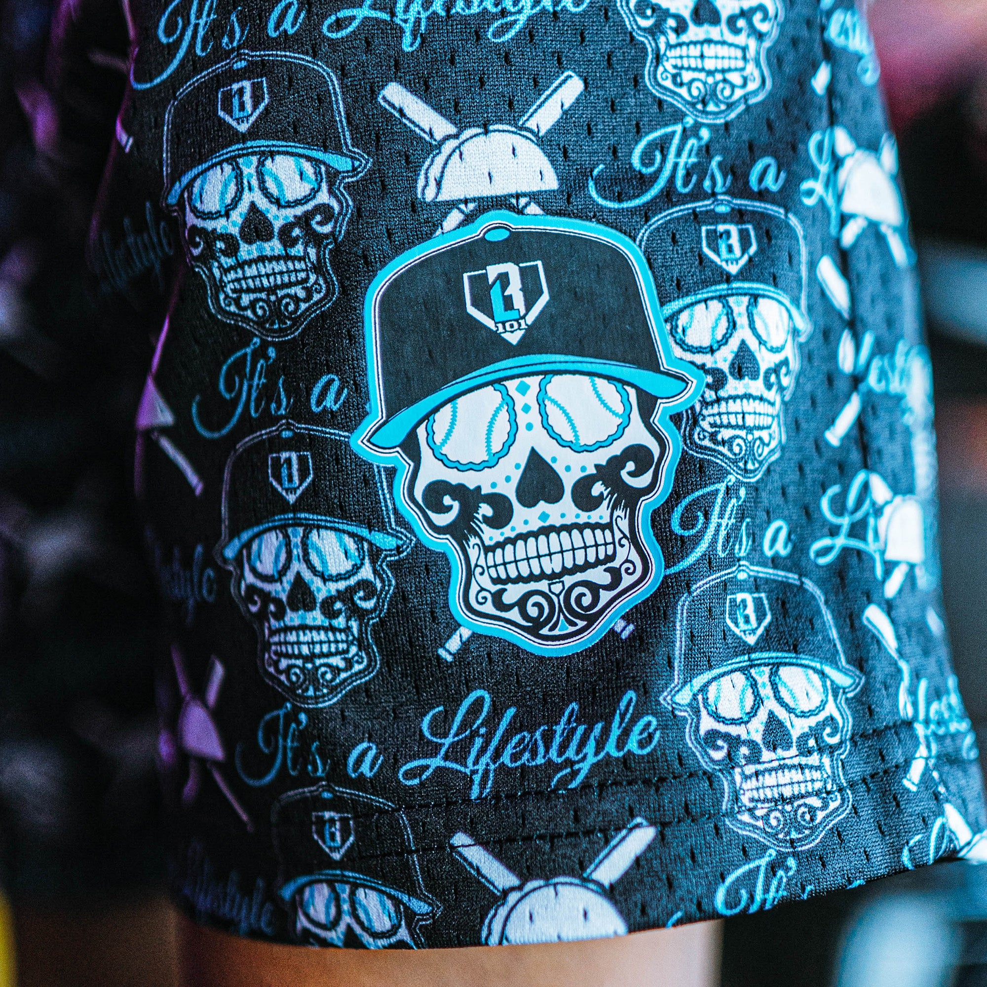 Slugger Skull Shorts – Baseball Lifestyle 101