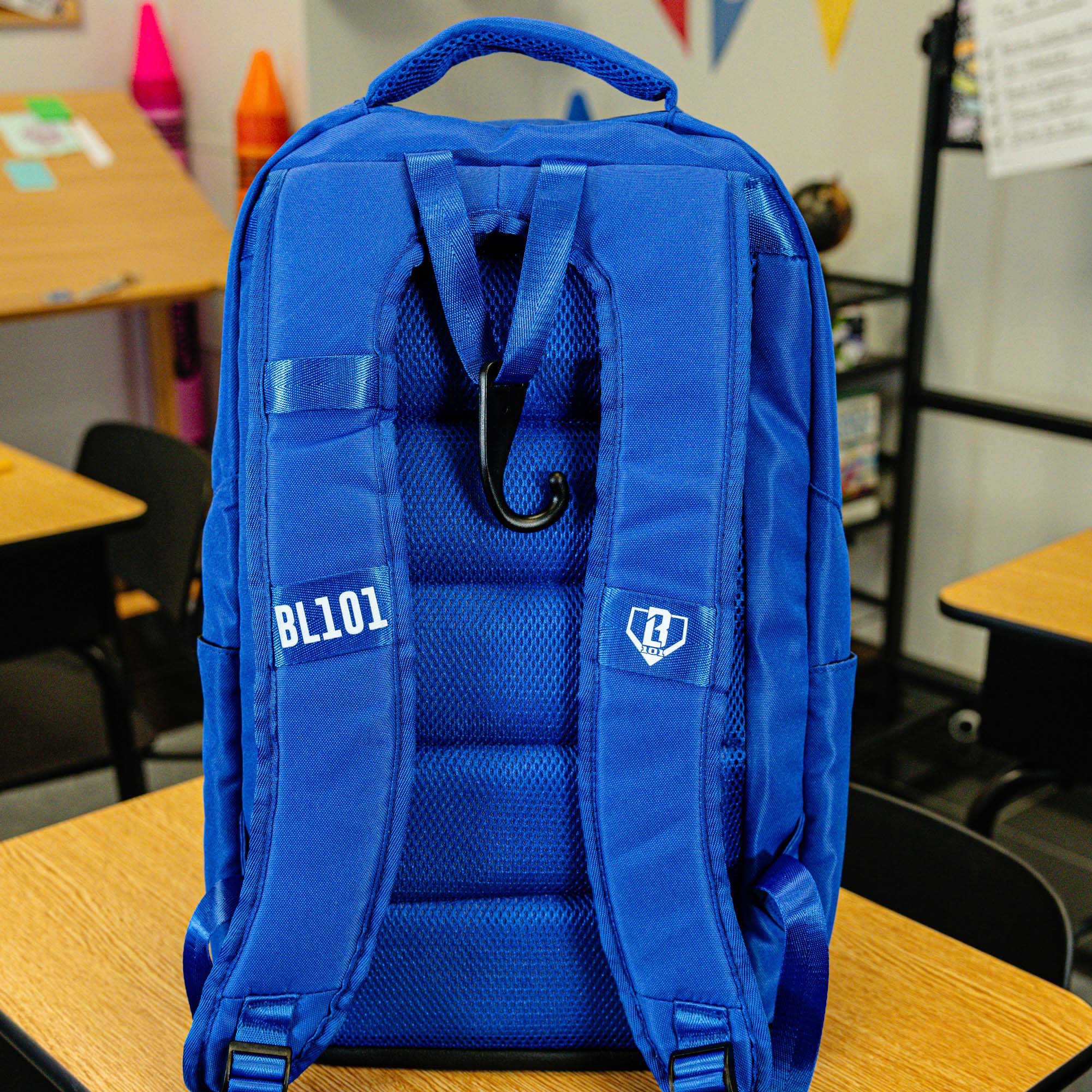Royal Blue SZN 2 backpack — back view
