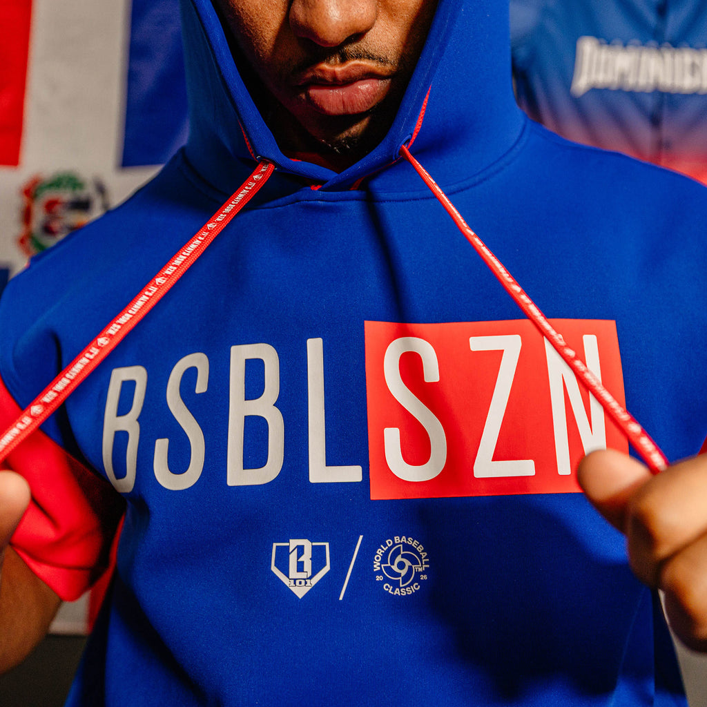 BSBL-SZN Short Sleeve Hoodie V3 - Dominican Republic