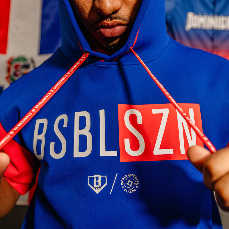 BSBL-SZN Short Sleeve Hoodie V3 - Dominican Republic