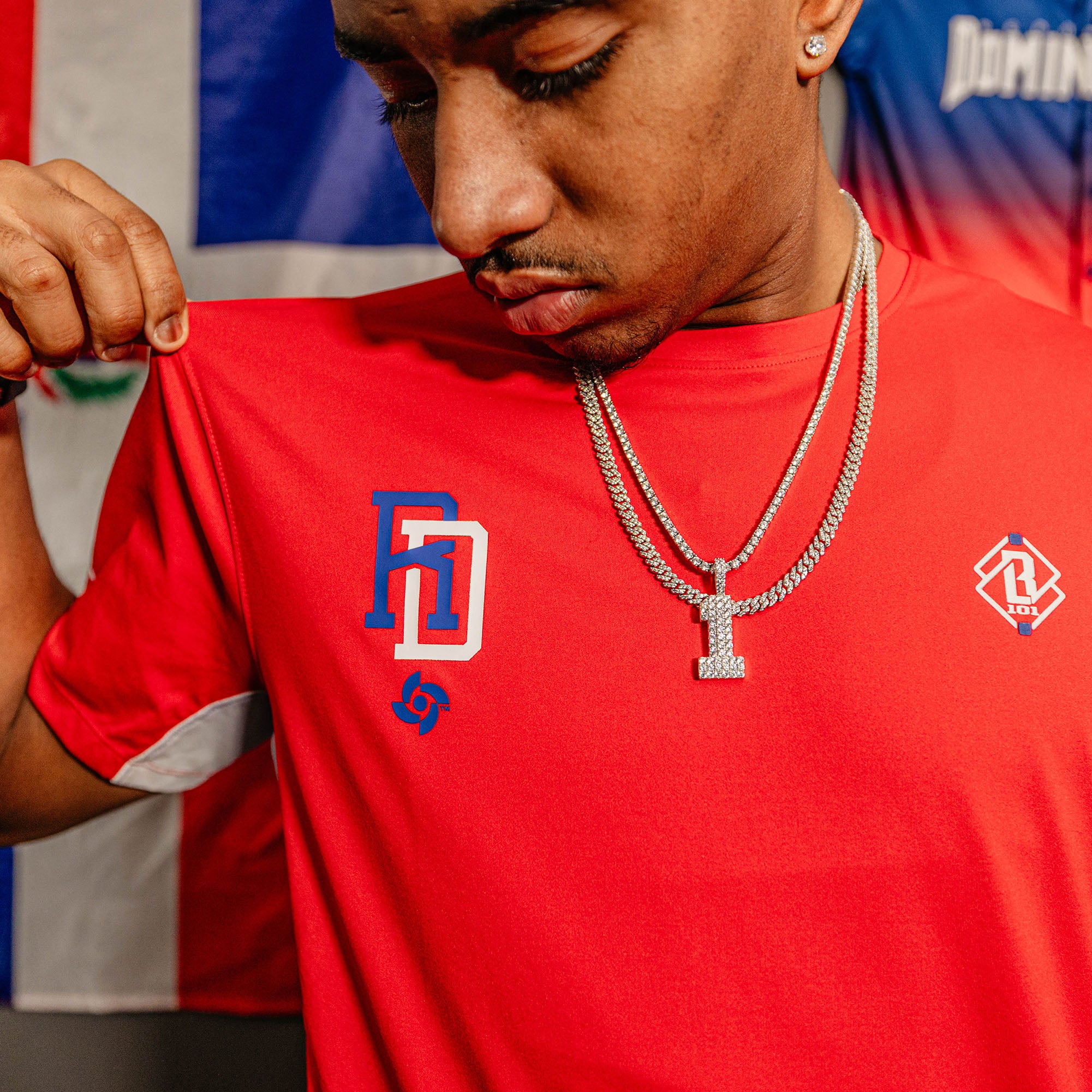 Diamond Tech Vented Tee - Dominican Republic - Baseball Lifestyle 101