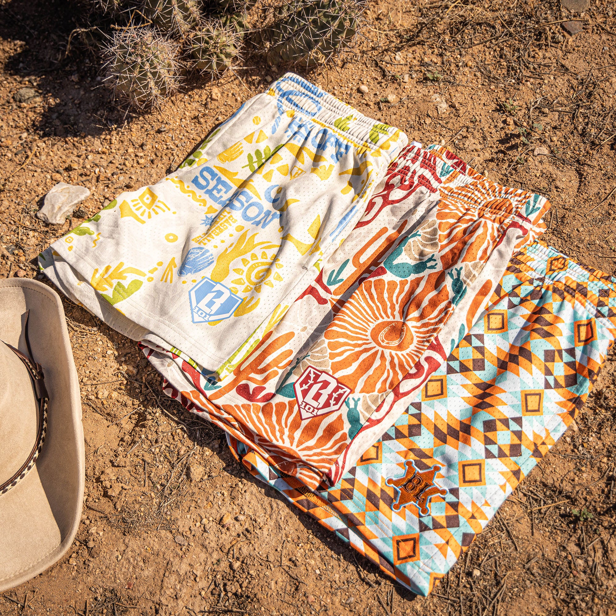 Cactus Curve Shorts - Baseball Lifestyle 101