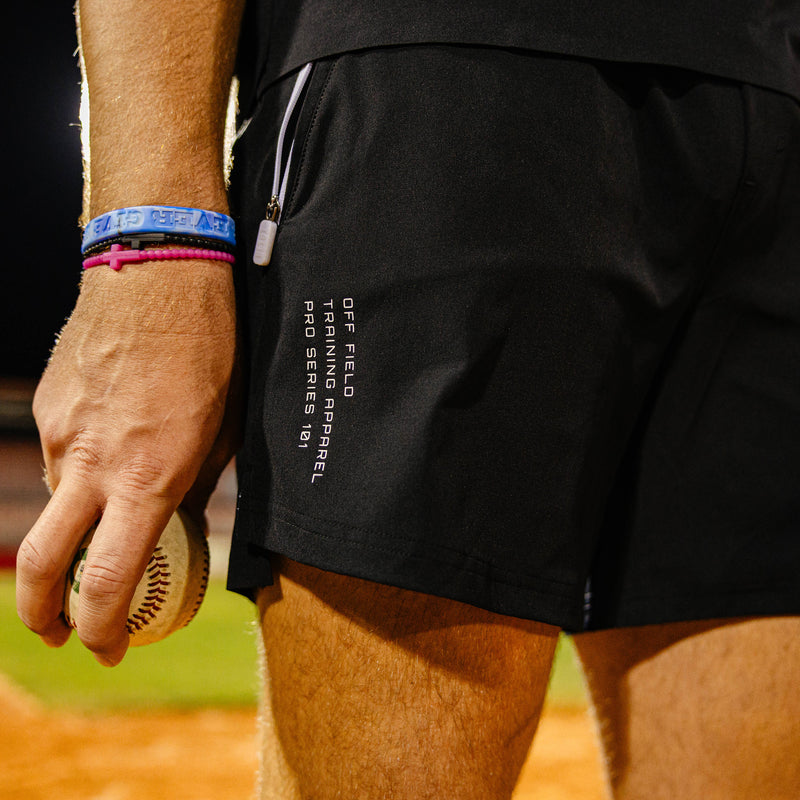 Pro Series Youth Shorts V2 with Liner - Black/White