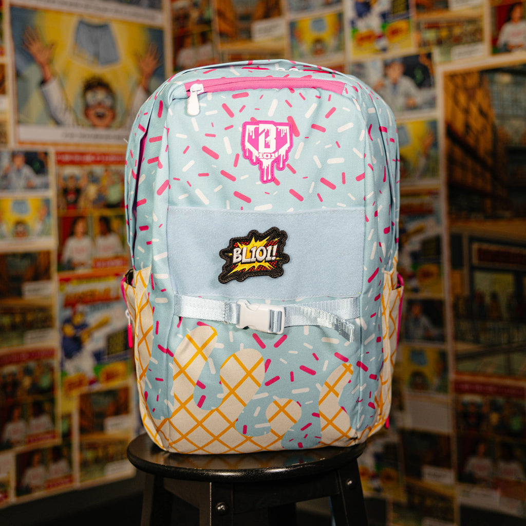 Black patch with "Comic Book" design — product view