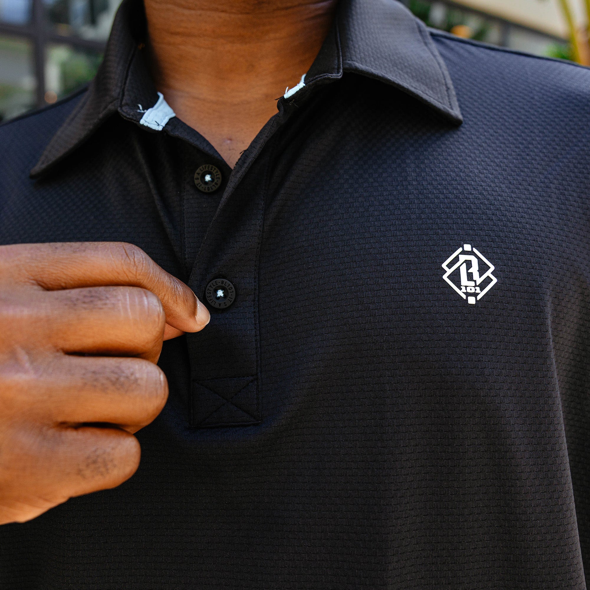 Pro Series Elite Youth Polo - Black YL Pro Series Elite Youth Polo - Black YL
