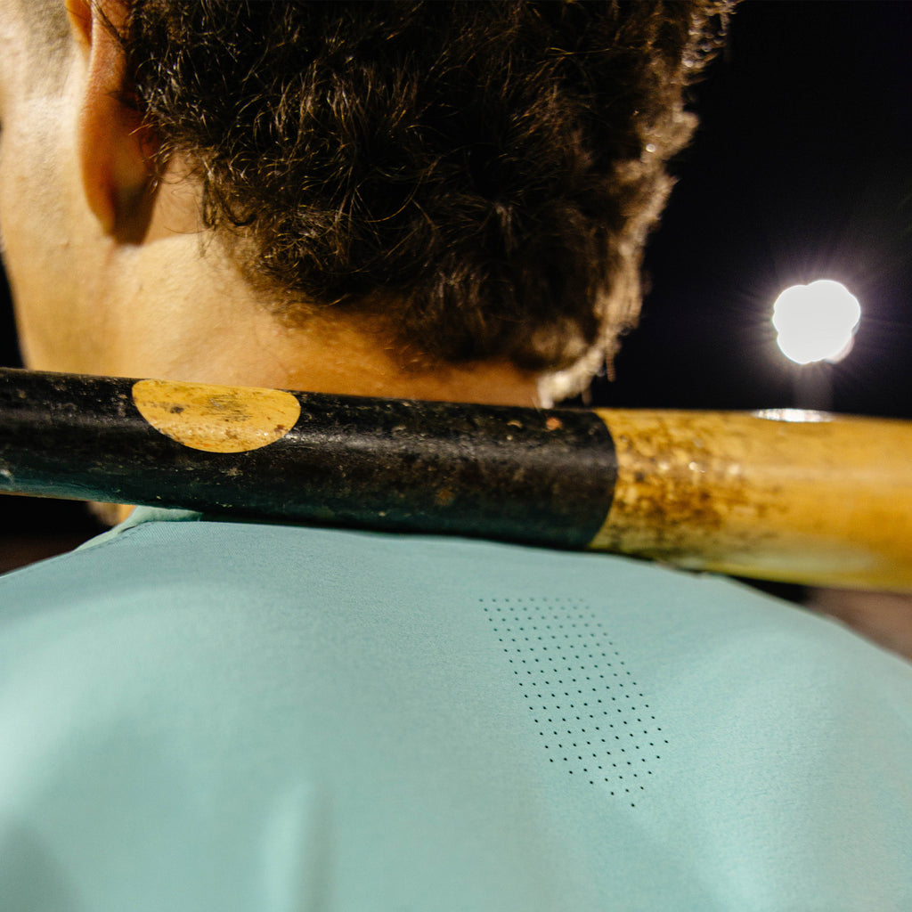 Diamond Tech Vented Youth Tee - Teal