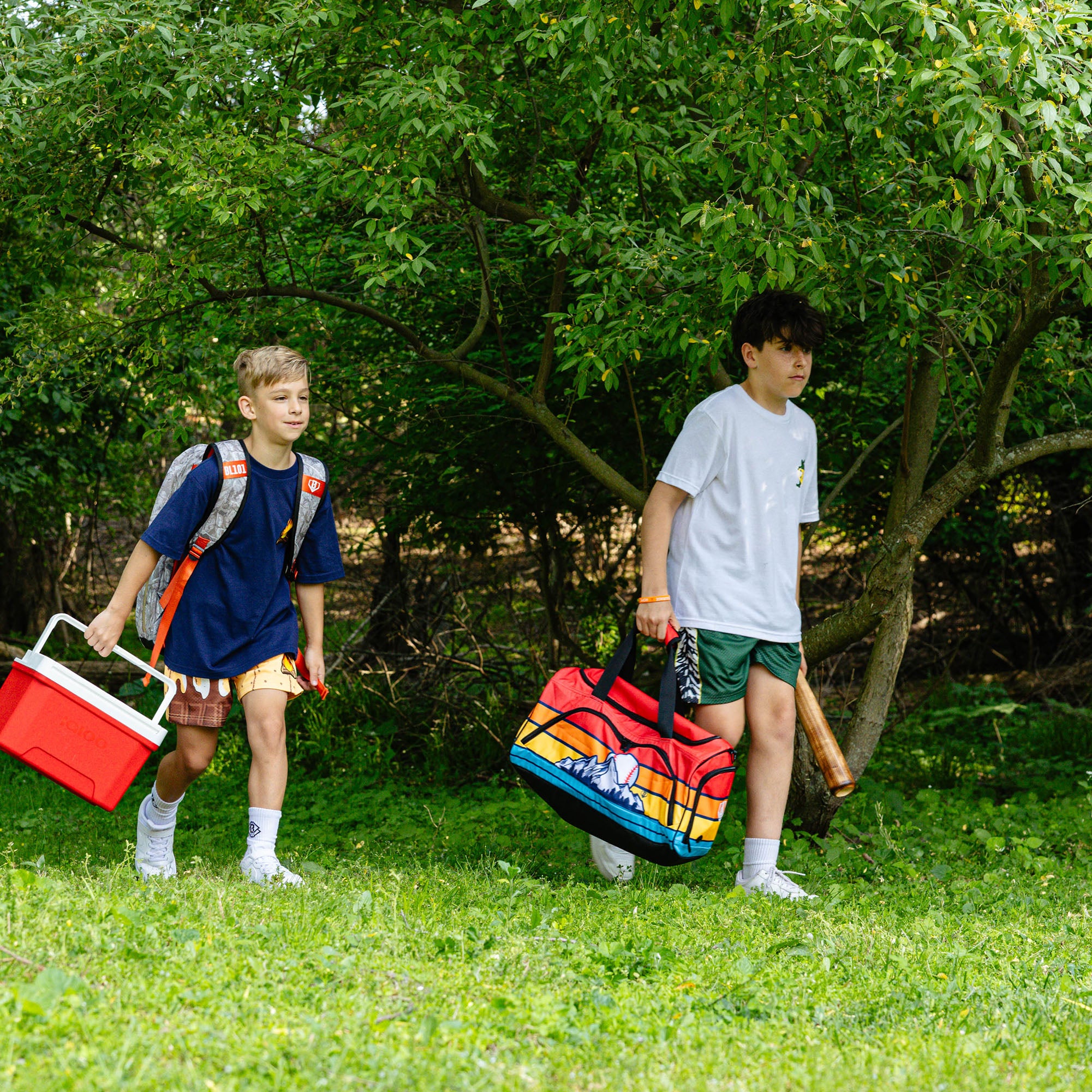 Camp Duffel Bag baseball campsite camping outdoors walking storage