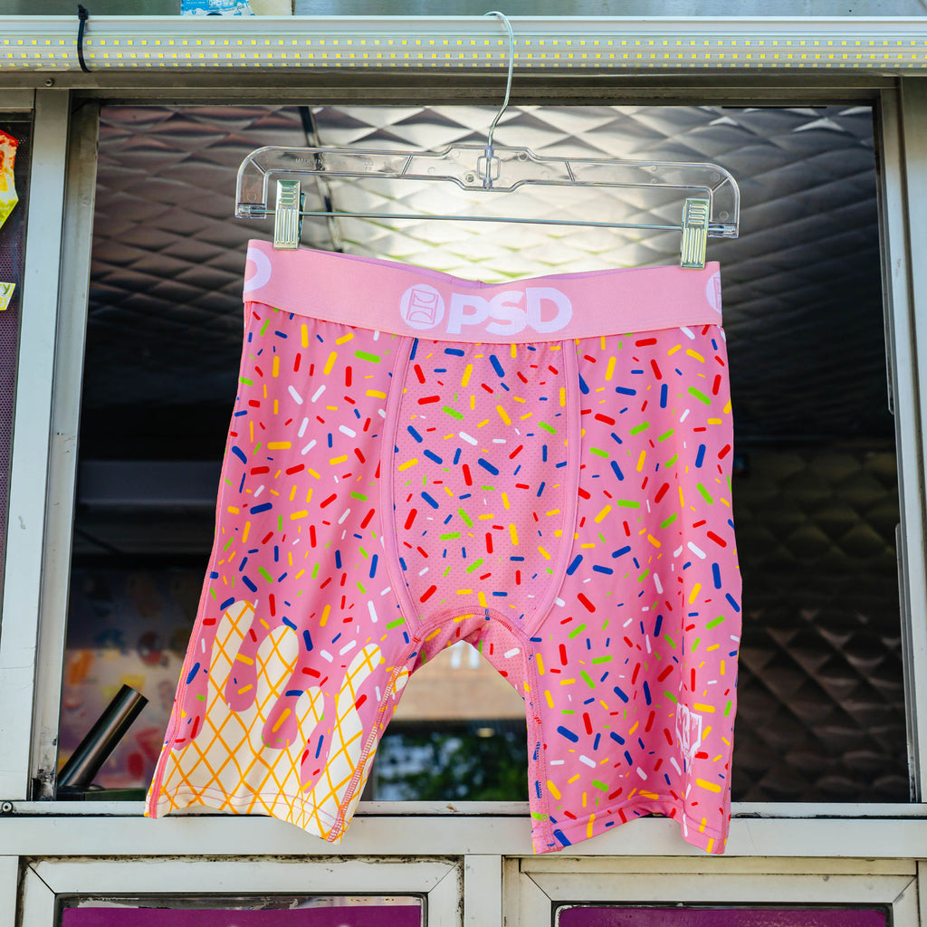 Multi-color Ice Cream Strawberry underwear — styled product shot