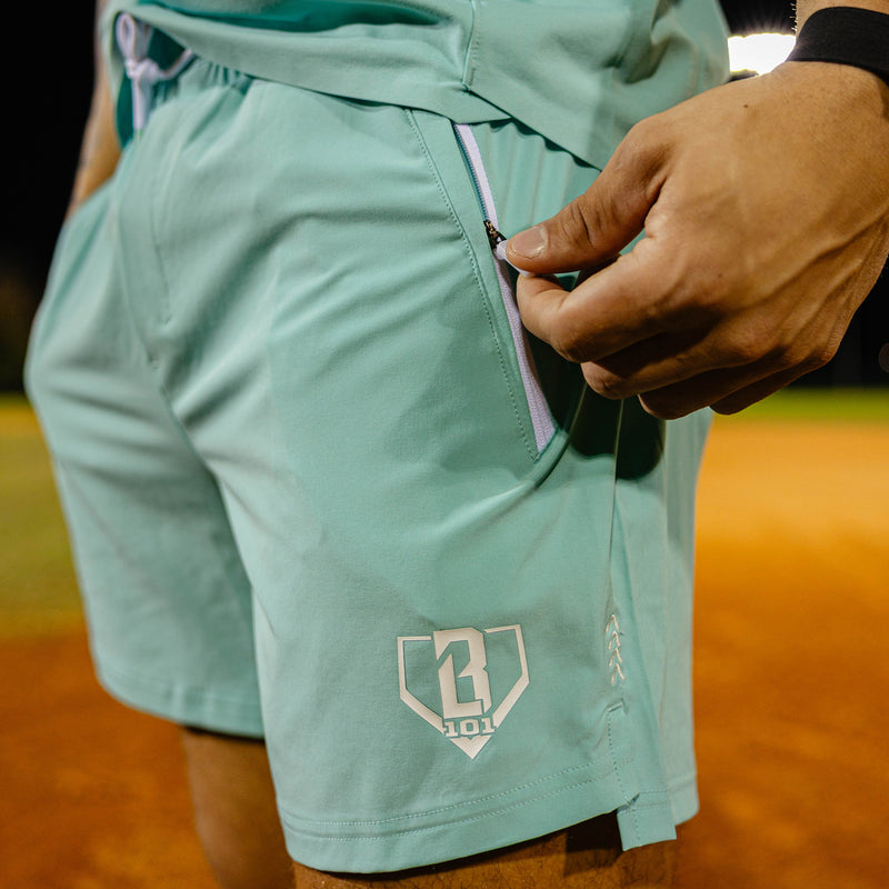Pro Series Youth Shorts V2 with Liner - Teal