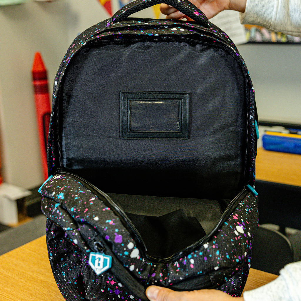 Galaxy Splatter SZN 2 backpack — back view