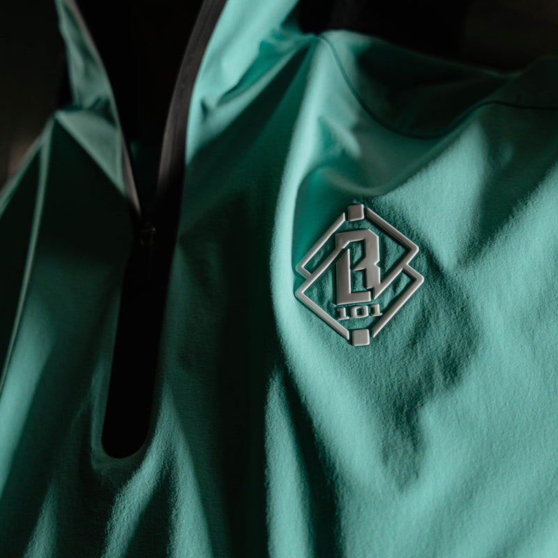 Diamond Tech Pro Cage Jacket - Black/Teal