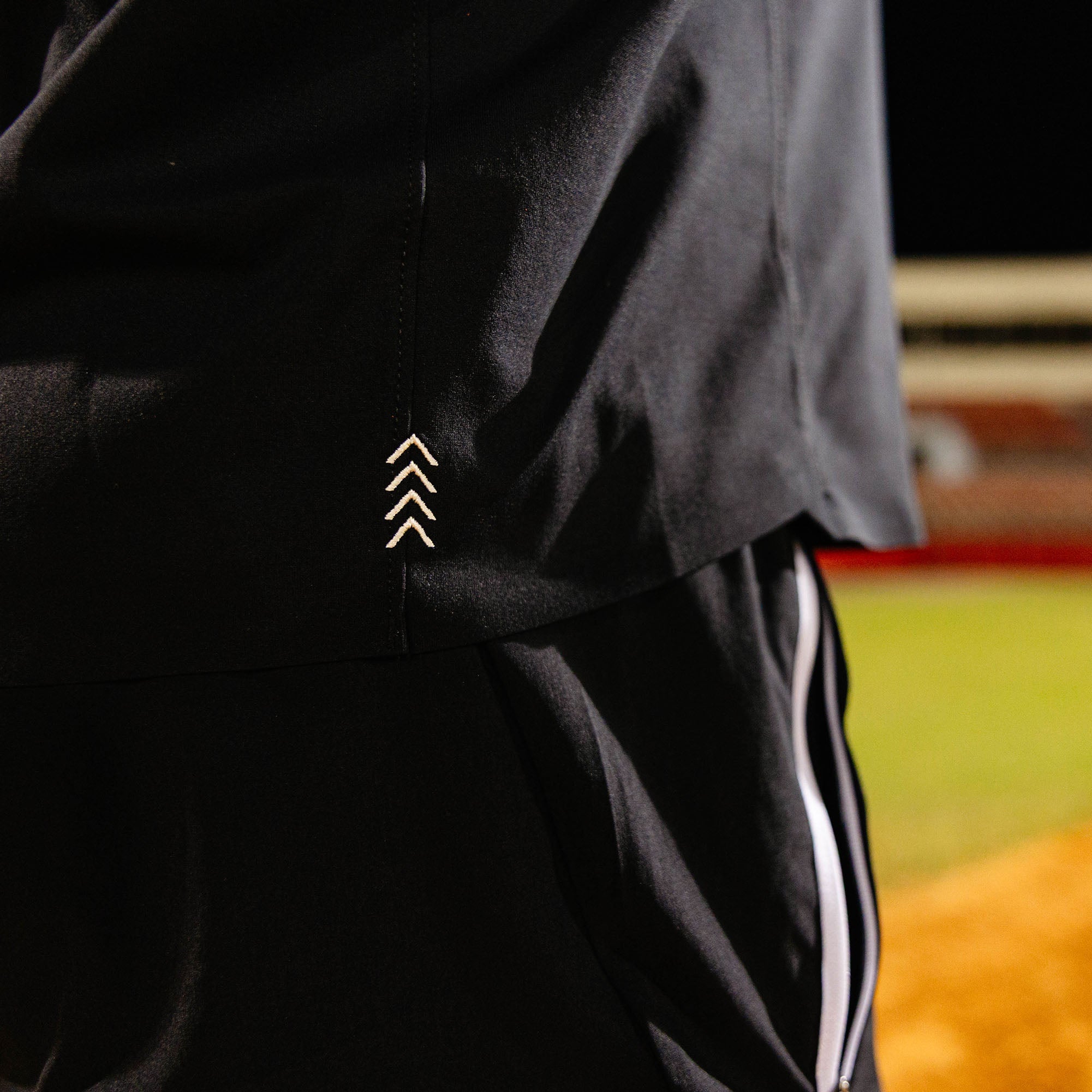 Diamond Tech Vented Youth Tee - Black