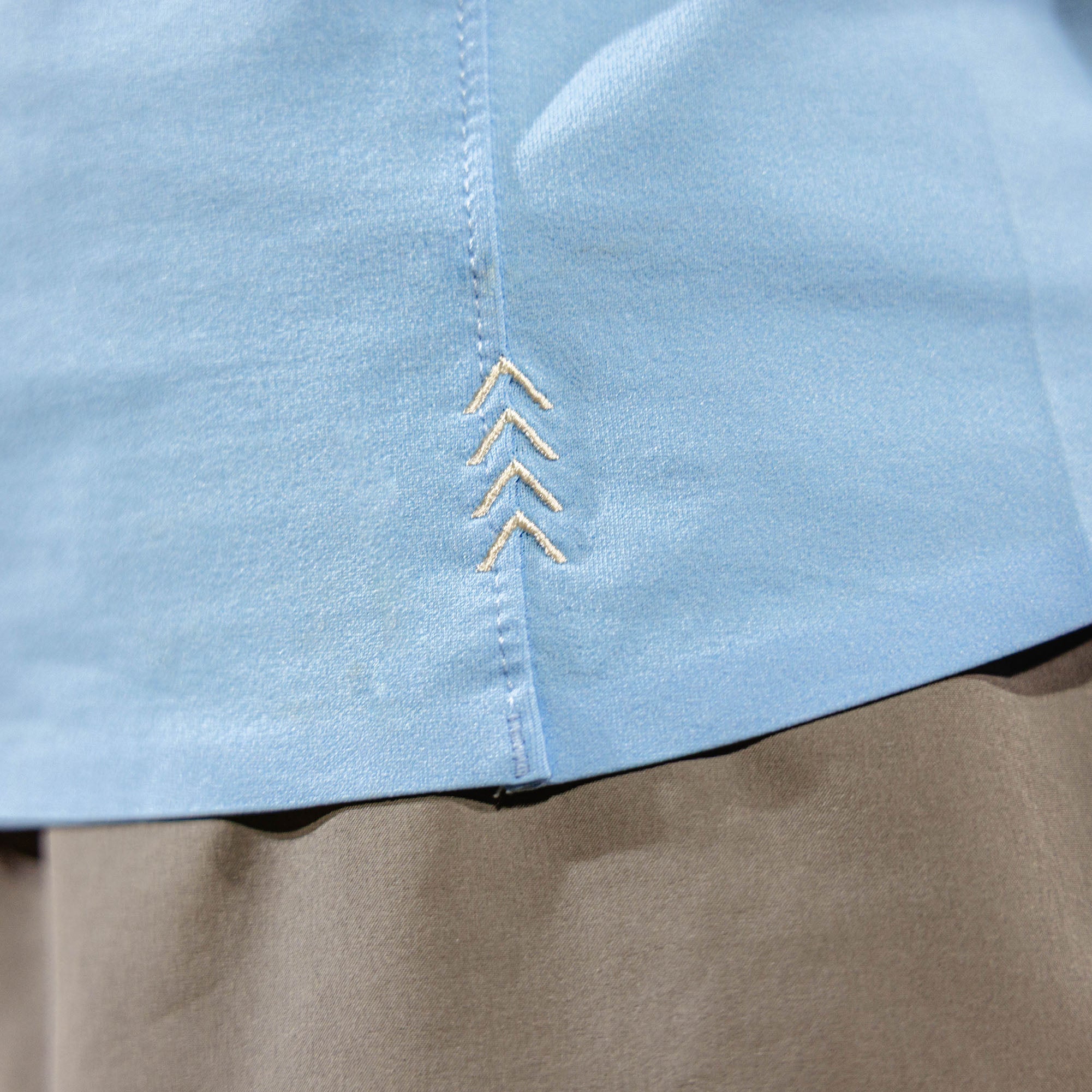 Diamond Tech Vented Youth Tee - Blue