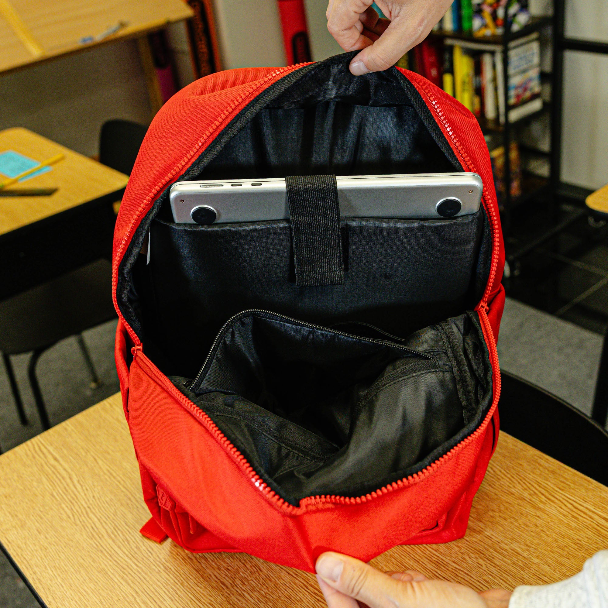 Rotation Backpack - Red - Baseball Lifestyle 101