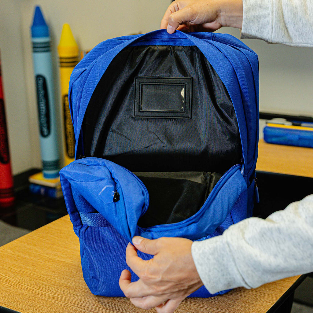 Royal Blue SZN 2 backpack — back view