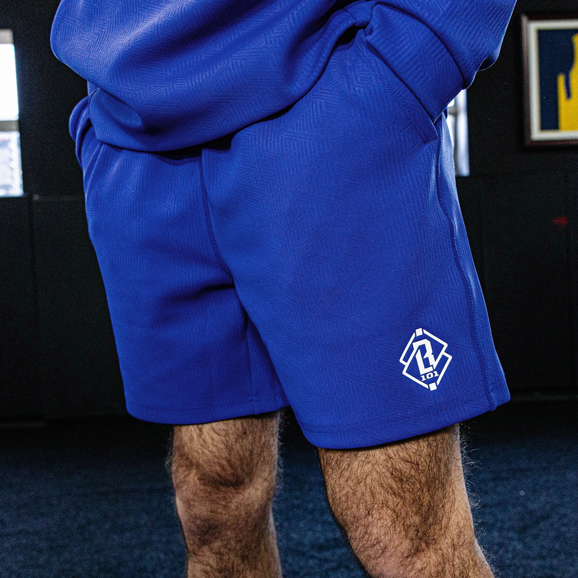 Diamond Tech Jacquard Shorts - Royal Blue - Baseball Lifestyle 101