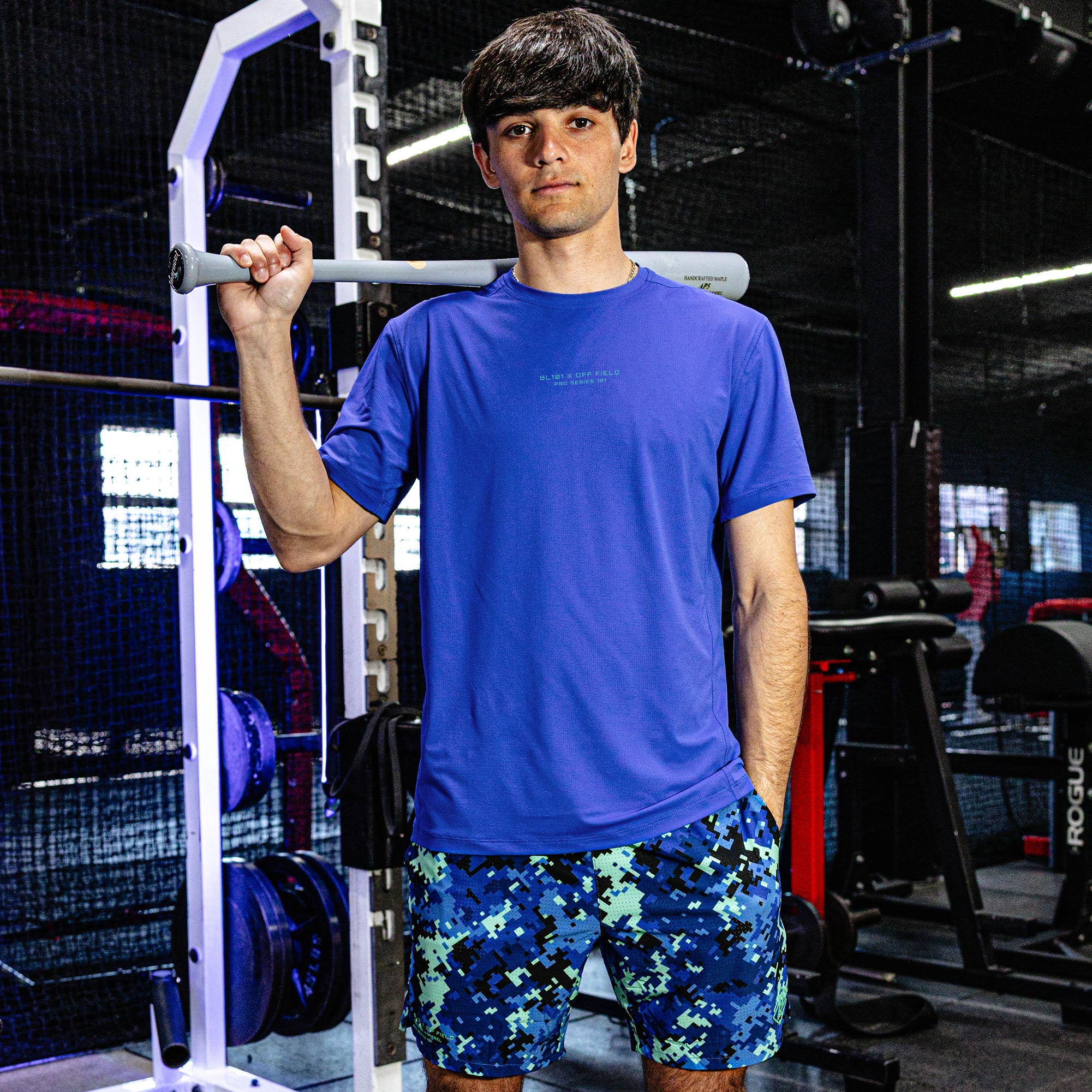 Pro Series Tech Mesh Tee - Royal Blue - Baseball Lifestyle 101
