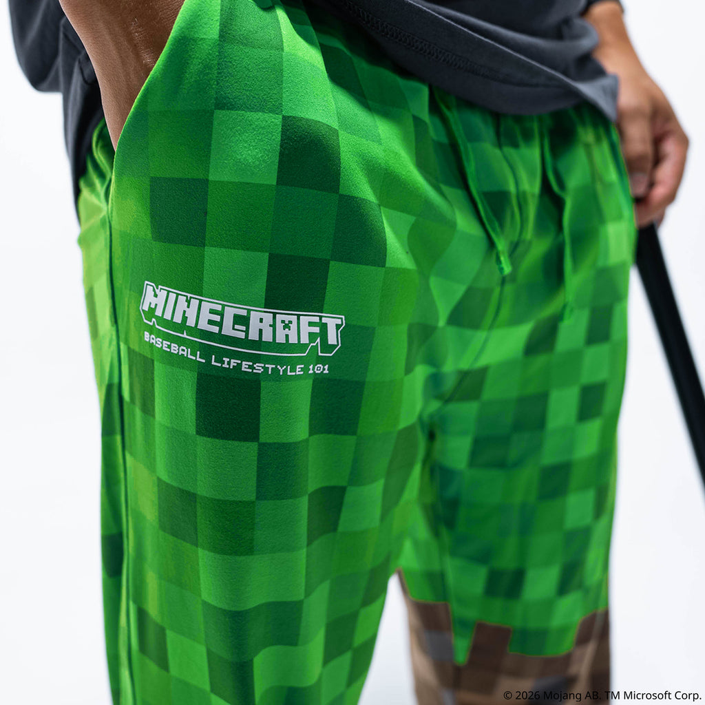 BL101 X Minecraft Grass Block Pajama Pants