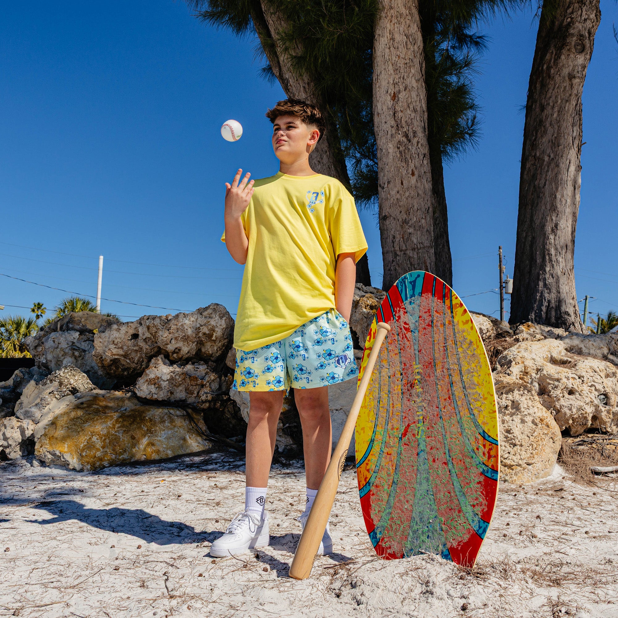 Field Of Flowers Tee - Baseball Lifestyle 101