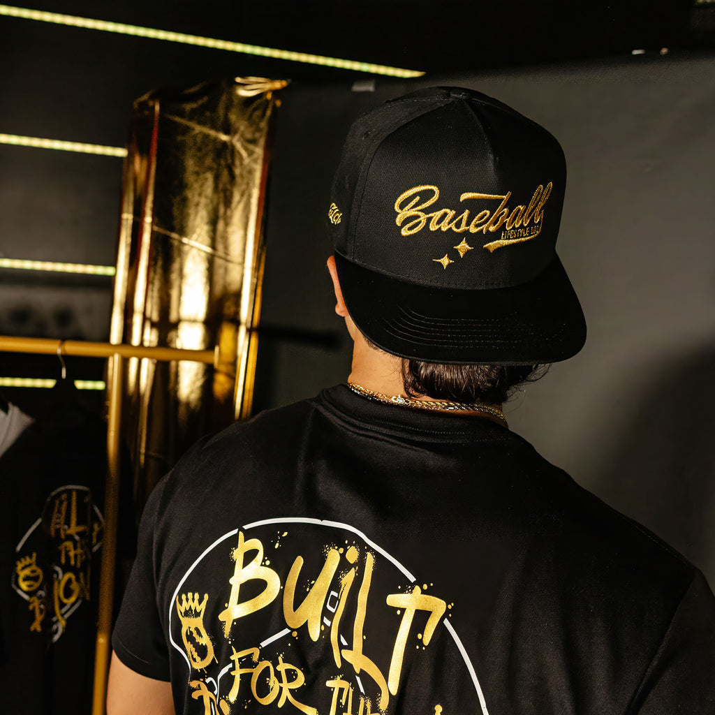 Black Built For the Diamond hat — back view