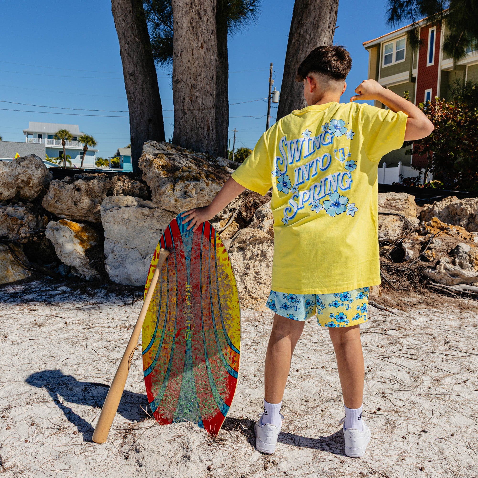 Field Of Flowers Tee - Baseball Lifestyle 101